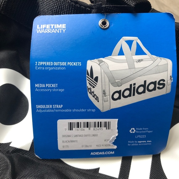 NFS    
Adidas Originals Santiago Duffel Bag - Picture 7 of 13